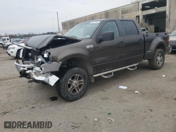 2008 Ford F-150 XLT with VIN 1FTPW04598KD19576, listed as a Copart auction lot 44757745 with 0 mi miles and Salvage Title. Bid and sale history available at carsss.com. Image 1.