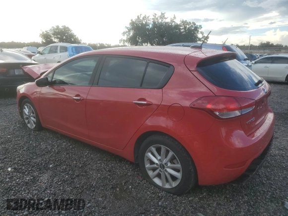 2017 Kia Forte LX with VIN KNAFK5A81H5715449, listed as a Copart auction lot 72046204 with 66,997 mi miles and Salvage Title. Bid and sale history available at DreamBid. Image 2.