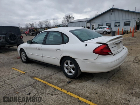 2003 Ford Taurus SES Standard with VIN 1FAFP55U23A123933, listed as a Copart auction lot 50587905 with 191,507 mi miles and Salvage Title. Bid and sale history available at carsss.com. Image 2.