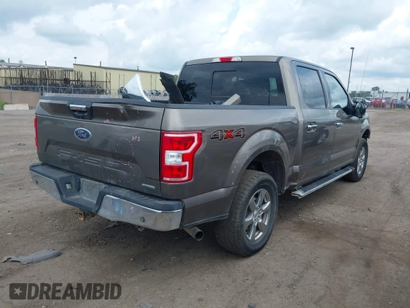 2020 Ford F-150 XL with VIN 1FTEW1EP1LFC03447, listed as a IAAI auction lot 42626026 with 111,525 mi miles and . Bid and sale history available at DreamBid. Image 4.