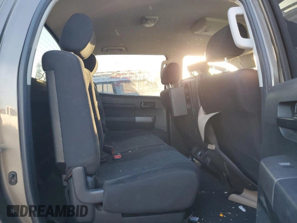 2012 Toyota Tundra 4WD Truck with VIN 5TFDY5F17CX229973, listed as a Copart auction lot 53424304 with 0 mi miles and Salvage Title. Bid and sale history available at carsss.com. Image 10.