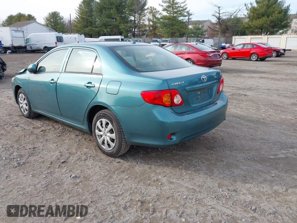 2009 Toyota Corolla with VIN JTDBL40E29J017358, listed as a IAAI auction lot 41041604 with 233,205 mi miles. Bid and sale history available at carsss.com. Image 3.