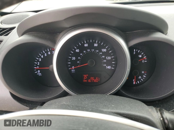 2012 Kia Soul + with VIN KNDJT2A6XC7475564, listed as a Copart auction lot 51493875 with 161,780 mi miles and Clean Title. Bid and sale history available at carsss.com. Image 9.