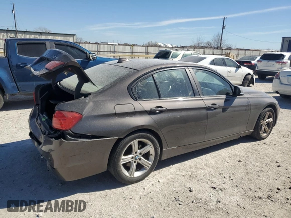 2015 BMW 3 Series 320i with VIN WBA3B1C54FK141216, listed as a Copart auction lot 43298484 with 130,646 mi miles and Salvage Title. Bid and sale history available at carsss.com. Image 3.
