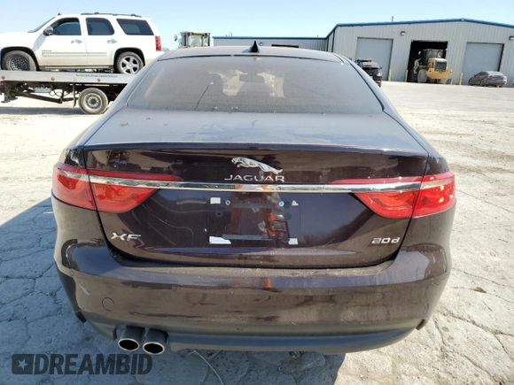 2017 Jaguar XF 20d Prestige with VIN SAJBE4BN4HCY44127, listed as a Copart auction lot 76267044 with 79,618 mi miles and Salvage Title. Bid and sale history available at carsss.com. Image 6.