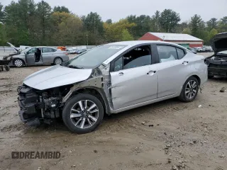 2021 Nissan Versa SV with VIN 3N1CN8EV8ML892964, listed as a Copart auction lot 55405935 with 95,929 mi miles and Salvage title. Bid and sale history available at DreamBid. Image 1.