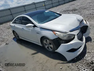 2012 Hyundai Sonata Hybrid with VIN KMHEC4A48CA054212, listed as a Copart auction lot 56938545 with Not provided miles and Salvage title. Bid and sale history available at DreamBid. Image 4.