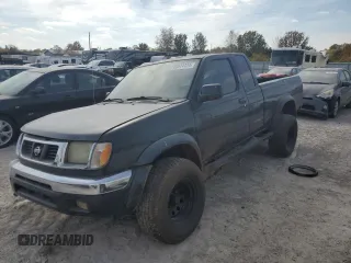 1999 Nissan Frontier XE z VIN 1N6ED26Y4XC344388, wystawiony jako Copart lot #75514124 z przebiegiem Nie podano mil oraz Szkoda całkowita • Salvage title. Historia ofert i sprzedaży dostępna na DreamBid. Obrazek 1.