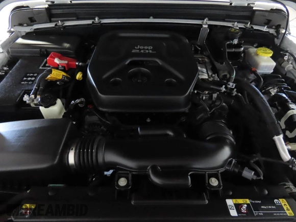 2022 Jeep Wrangler Unlimited Willys Sport with VIN 1C4HJXDN3NW263019, listed as a Copart auction lot 41880705 with 16,231 mi miles and Salvage Title. Bid and sale history available at DreamBid. Image 7.