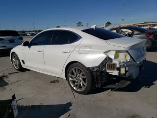 2022 Genesis G70 2.0T with VIN KMTG34TA6NU086756, listed as a Copart auction lot 83992224 with 23,858 mi miles and Salvage Title. Bid and sale history available at DreamBid. Image 2.