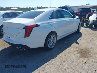 2025 Cadillac CT4 Premium Luxury z VIN 1G6DB5RK4S0116692, wystawiony jako IAAI lot #41908381 z przebiegiem 79 mil mil oraz . Historia ofert i sprzedaży dostępna na DreamBid. Obrazek 4.