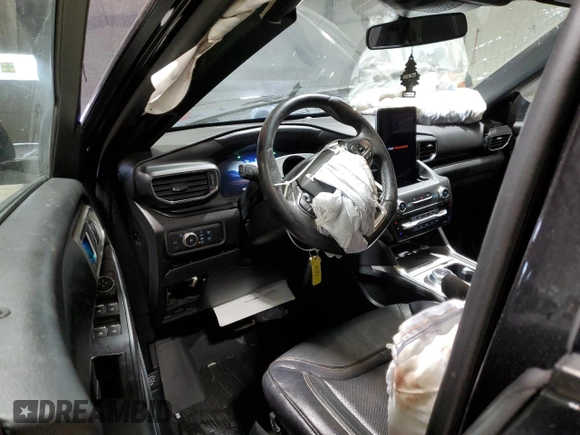 2020 Ford Explorer ST with VIN 1FM5K8GC9LGA24500, listed as a Copart auction lot 49854405 with 91,323 mi miles and Salvage Title. Bid and sale history available at carsss.com. Image 8.