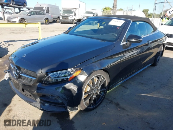2021 Mercedes-Benz C 300 with VIN W1KWK8DB1MG070172, listed as a IAAI auction lot 41626862 with 44,622 mi miles and . Bid and sale history available at DreamBid. Image 2.