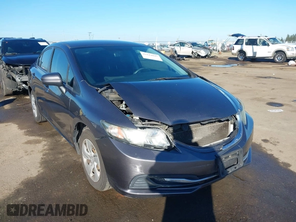 2014 Honda Civic LX z VIN 19XFB2F55EE271332, wystawiony jako IAAI lot #41644847 z przebiegiem 161 567 mil mil oraz . Historia ofert i sprzedaży dostępna na DreamBid. Obrazek 6.