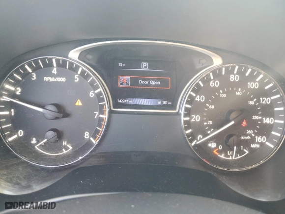 2017 Nissan Pathfinder SV with VIN 5N1DR2MN8HC678901, listed as a Copart auction lot 46907735 with 142,241 mi miles and Clean Title. Bid and sale history available at carsss.com. Image 9.