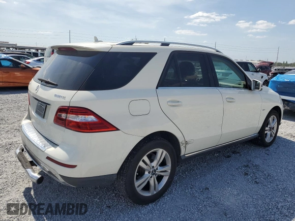 2012 Mercedes-Benz M 350 with VIN 4JGDA2EB1CA026346, listed as a Copart auction lot 54431235 with 170,187 mi miles and Clean Title. Bid and sale history available at DreamBid. Image 3.