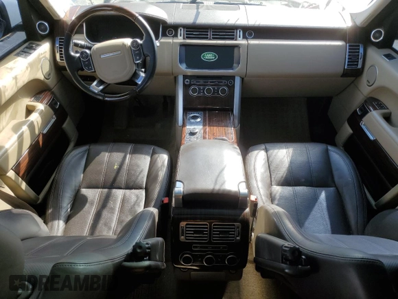 2017 Land Rover Range Rover HSE with VIN SALGS2FVXHA369177, listed as a Copart auction lot 49129195 with 71,884 mi miles and Clean title. Bid and sale history available at DreamBid. Image 8.