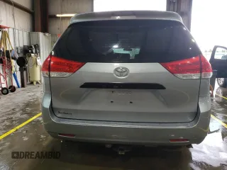 2011 Toyota Sienna with VIN 5TDZK3DC0BS112689, listed as a Copart auction lot 51651395 with 176,124 mi miles and Salvage Title. Bid and sale history available at carsss.com. Image 6.