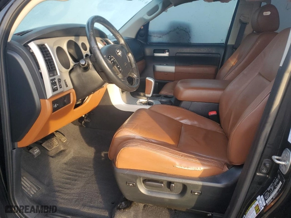 2008 Toyota Tundra 4WD Truck LTD with VIN 5TBBV58168S499800, listed as a Copart auction lot 42239525 with 0 mi miles and Salvage Title. Bid and sale history available at carsss.com. Image 7.
