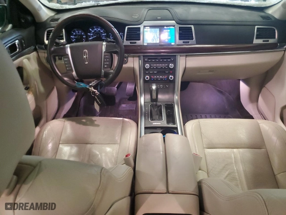 2012 Lincoln MKS with VIN 1LNHL9DR5CG806981, listed as a Copart auction lot 45408255 with 132605 miles and Clean Title. Bid and sale history available at carsss.com. Image 8.