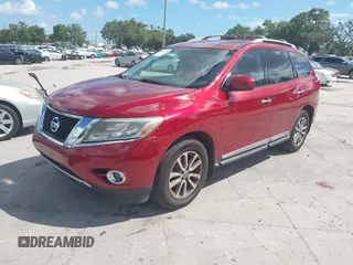 2014 Nissan Pathfinder Platinum with VIN 5N1AR2MM0EC693026, listed as a IAAI auction lot 42261095 with 132,180 mi miles and . Bid and sale history available at DreamBid. Image 2.
