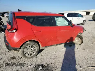 2020 Kia Soul LX with VIN KNDJ23AU4L7706837, listed as a Copart auction lot 50095475 with 26,351 mi miles and Salvage Title. Bid and sale history available at carsss.com. Image 3.