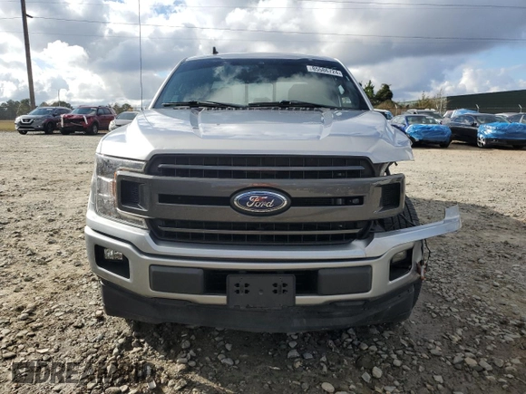 2020 Ford F-150 XL with VIN 1FTEW1CP7LFC78348, listed as a Copart auction lot 85586724 with 91,631 mi miles and Salvage Title. Bid and sale history available at carsss.com. Image 5.