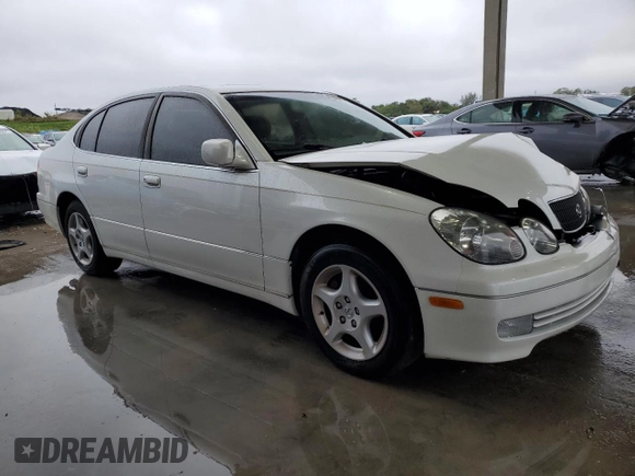 2000 Lexus GS 300 with VIN JT8BD68S0Y0110241, listed as a Copart auction lot 41993575 with 37,197 mi miles and Salvage Title. Bid and sale history available at DreamBid. Image 4.