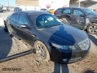 2008 Acura TL Type-S with VIN 19UUA76548A038302, listed as a IAAI auction lot 41702498 with 134,986 mi miles. Bid and sale history available at carsss.com. Image 1.