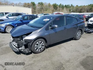 2021 Toyota Prius LE with VIN JTDL9MFU1M3026020, listed as a Copart auction lot 54333585 with 57,478 mi miles and Salvage title. Bid and sale history available at DreamBid. Image 1.