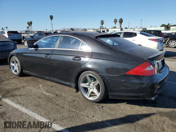 2007 Mercedes-Benz CLS 550 with VIN WDDDJ72X47A109427, listed as a Copart auction lot 88588885 with Not provided miles and Salvage title. Bid and sale history available at DreamBid. Image 2.