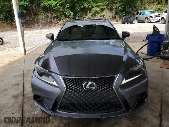 2014 Lexus IS 250 with VIN JTHBF1D2XE5031046, listed as a Copart auction lot 56917745 with 187,208 mi miles and Salvage title. Bid and sale history available at DreamBid. Image 5.