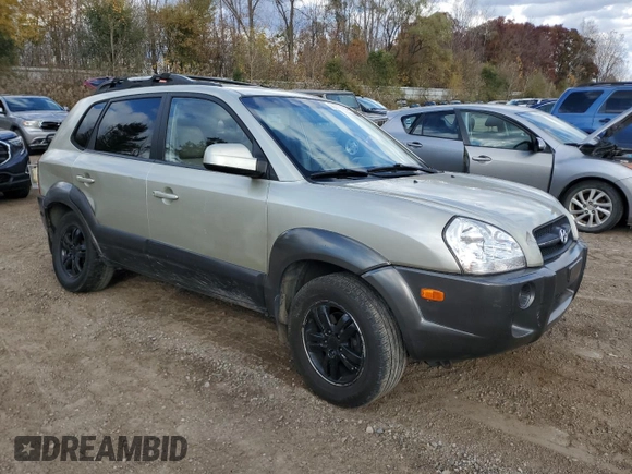 2006 Hyundai Tucson GLS with VIN KM8JN72D56U370632, listed as a Copart auction lot 76700704 with 146,277 mi miles and Clean Title. Bid and sale history available at carsss.com. Image 4.