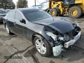 2012 Infiniti G37 x with VIN JN1CV6AR5CM671498, listed as a Copart auction lot 45935715 with 143,138 mi miles and Salvage Title. Bid and sale history available at carsss.com. Image 4.