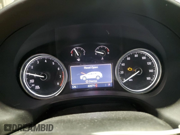 2020 Buick Enclave Essence with VIN 5GAEVAKW3LJ167497, listed as a Copart auction lot 41983635 with 63,271 mi miles and Salvage Title. Bid and sale history available at DreamBid. Image 9.