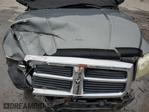 2005 Dodge Dakota ST with VIN 1D7HE22K35S155237, listed as a Copart auction lot 78925374 with Not Provided miles and Salvage Title. Bid and sale history available at DreamBid. Image 12.