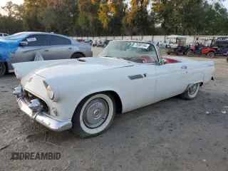 1955 Ford Thunderbird with VIN P5FH131649, listed as a Copart auction lot 78360154 with 35,746 mi miles and Salvage Title. Bid and sale history available at DreamBid. Image 1.