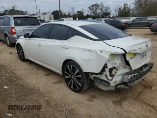 2020 Nissan Altima SR with VIN 1N4AL4CVXLN309644, listed as a Copart auction lot 43549275 with 75,653 mi miles and Salvage Title. Bid and sale history available at carsss.com. Image 2.