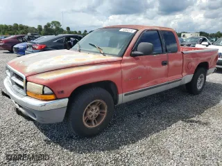 1998 Dodge Dakota SLT with VIN 1B7GL22Y4WS511292, listed as a Copart auction lot 74064374 with 0 mi miles and Salvage Title. Bid and sale history available at carsss.com. Image 1.