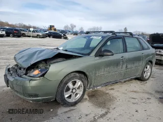 2005 Chevrolet Malibu Maxx LS with VIN 1G1ZT64865F219866, listed as a Copart auction lot 88737635 with 188,509 mi miles and Clean Title. Bid and sale history available at carsss.com. Image 1.