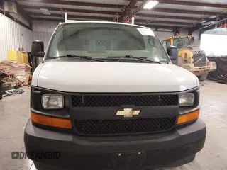 2017 Chevrolet Express Cargo Van with VIN 1GCWGBFF3H1186362, listed as a IAAI auction lot 41943220 with 163,229 mi miles. Bid and sale history available at carsss.com. Image 12.