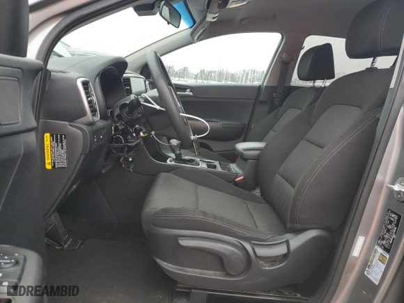 2020 Kia Sportage LX with VIN KNDPM3AC3L7831906, listed as a Copart auction lot 45082875 with 92,025 mi miles and Salvage Title. Bid and sale history available at carsss.com. Image 7.