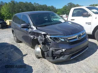 2020 Honda Pilot EX-L z VIN 5FNYF5H58LB006357, wystawiony jako IAAI lot #42191456 z przebiegiem 87 887 mil mil oraz . Historia ofert i sprzedaży dostępna na DreamBid. Obrazek 1.
