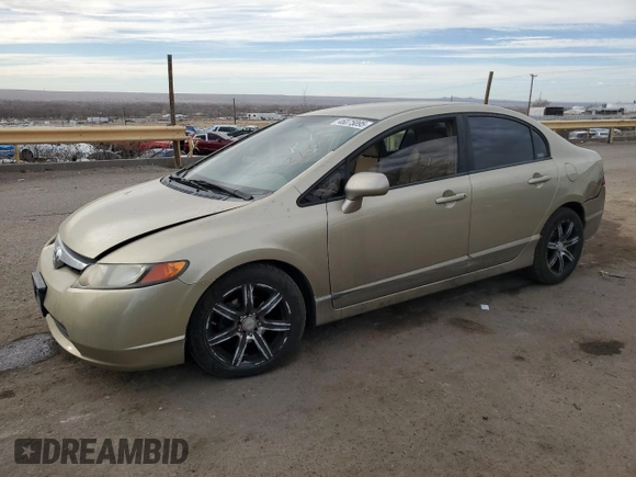 2008 Honda Civic LX с VIN JHMFA16528S000449, выставлен на аукционе Copart как лот 46075895 с пробегом 160 512 миль миль и Списание • Salvage title. История ставок и продаж доступна на DreamBid. Изображение 1.