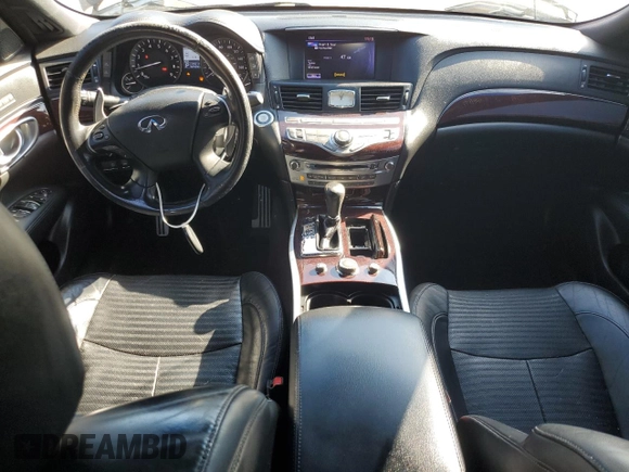 2013 Infiniti M37 with VIN JN1BY1AP2DM512430, listed as a Copart auction lot 78291964 with 239,217 mi miles and Salvage Title. Bid and sale history available at carsss.com. Image 8.
