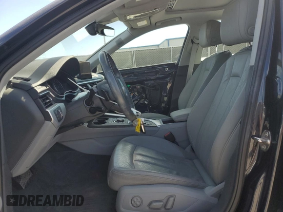 2017 Audi A4 Premium Plus with VIN WAUENAF41HN058699, listed as a Copart auction lot 48110775 with 69,876 mi miles and Salvage Title. Bid and sale history available at carsss.com. Image 7.