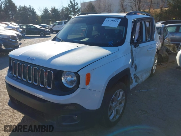 2016 Jeep Renegade Latitude z VIN ZACCJABT0GPE14956, wystawiony jako IAAI lot #41238249 z przebiegiem 145 764 mil mil oraz . Historia ofert i sprzedaży dostępna na DreamBid. Obrazek 18.