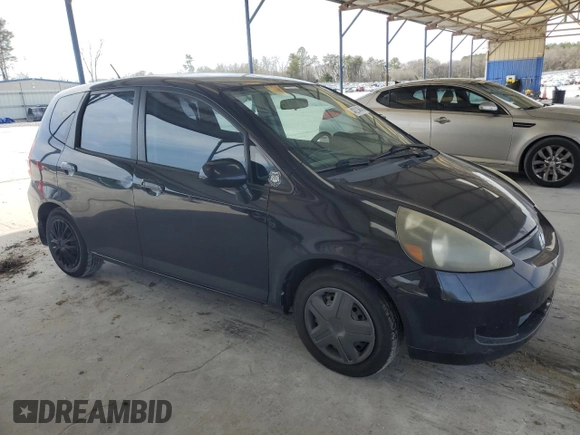 2007 Honda Fit with VIN JHMGD37437S024349, listed as a Copart auction lot 48214645 with 234,761 mi miles and Clean Title. Bid and sale history available at carsss.com. Image 4.