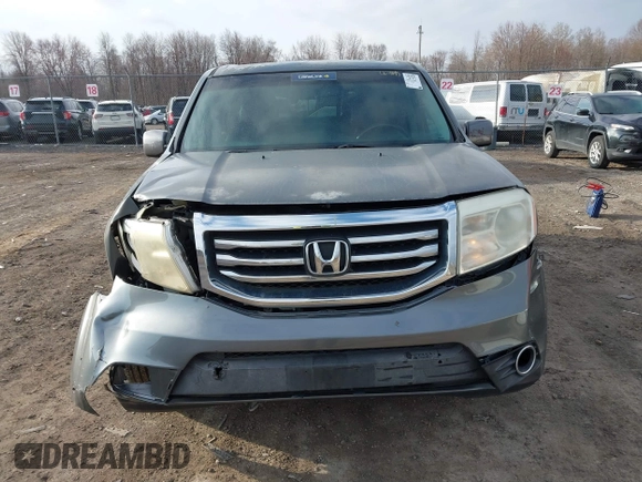 2012 Honda Pilot EX-L with VIN 5FNYF4H50CB074243, listed as a IAAI auction lot 41881319 with 167,727 mi miles and . Bid and sale history available at DreamBid. Image 12.