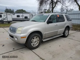 2003 Mercury Mountaineer Convenience with VIN 4M2ZU86K93UJ11852, listed as a Copart auction lot 89218085 with 241,814 mi miles and Salvage Title. Bid and sale history available at carsss.com. Image 1.